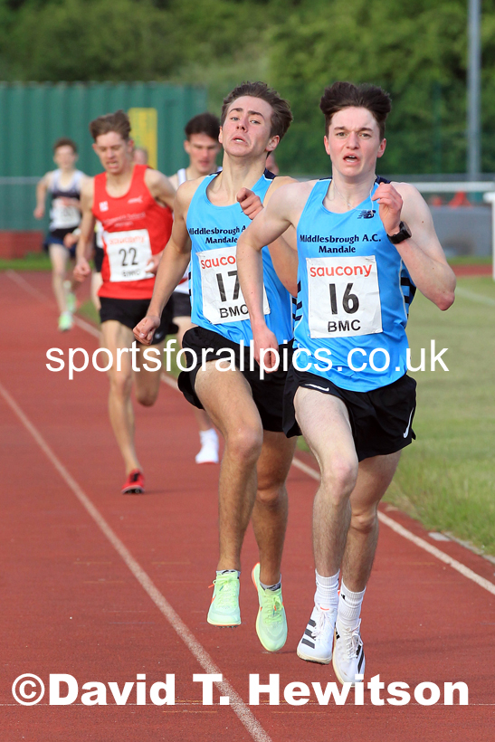 The 1500 metres, 2022 BMC Chester le Street. Photo: David T. Hewitson/Sports for All Pics